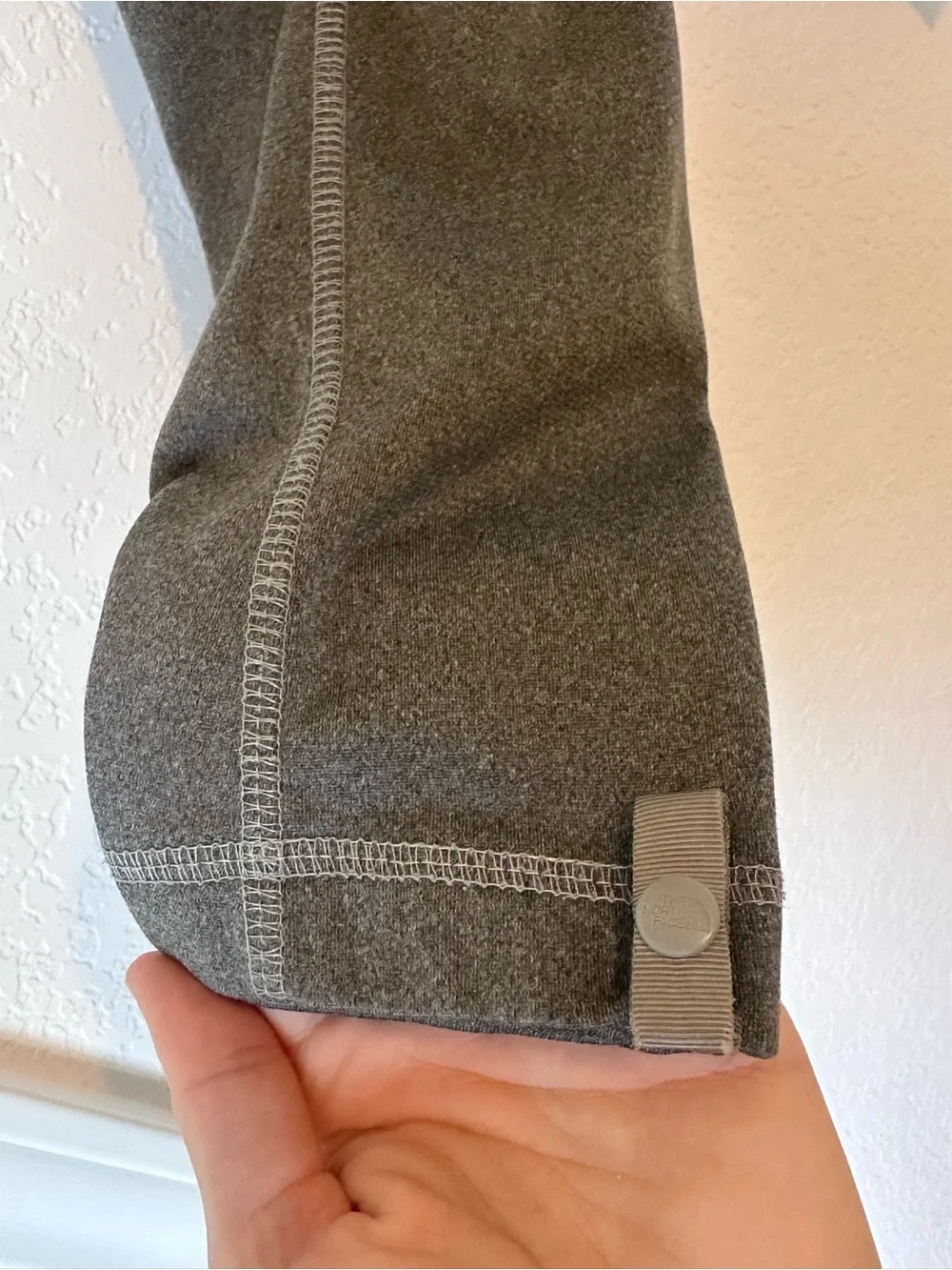 The North Face lightweight gray